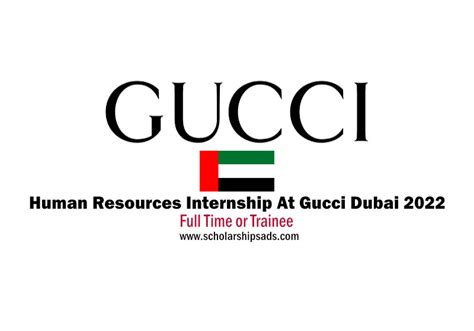 gucci career dubai|gucci internship program.